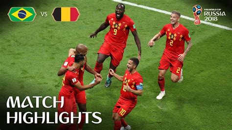 brazil vs belgium highlights